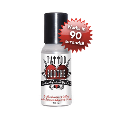 Tattoo Soothe Topical Anesthetic Gel 1oz